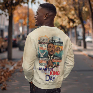 Martin Luther King MLK Sweatshirt I Have a Dream Vintage Art - African Pride