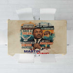 Martin Luther King MLK Tablecloth I Have a Dream Vintage Art - African Pride