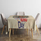 Martin Luther King MLK Tablecloth I Have a Dream Vintage Art - African Pride