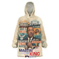 Martin Luther King MLK Wearable Blanket Hoodie I Have a Dream Vintage Art - African Pride