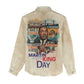 Martin Luther King MLK Women Casual Shirt I Have a Dream Vintage Art - African Pride