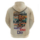 Martin Luther King MLK Zip Hoodie I Have a Dream Vintage Art - African Pride