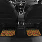 Custom Afro Kenya Coat Of Arms Car Mats With Kente Patterns