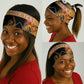 Custom Afro Kenya Coat Of Arms Neck Gaiter Kente Patterns LT18