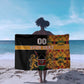 Custom Afro Kenya Coat Of Arms Sarong With Kente Patterns