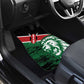 Afro Kenya Lion Head Car Mats Flag Style