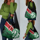 Afro Kenya Lion Head Grocery Bag Flag Style