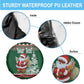 Personalized Afro Kenya Christmas Spare Tire Cover African Santa -  Folk Pattern