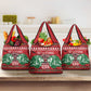 Afro Kenya Christmas Grocery Bag Head Lion - Heri ya Krismasi