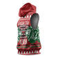 Afro Kenya Christmas Sleeveless Hoodie Head Lion - Heri ya Krismasi - African Pride