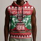 Afro Kenya Christmas Sleeveless Hoodie Head Lion - Heri ya Krismasi - African Pride