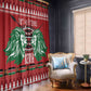 Afro Kenya Christmas Window Curtain Head Lion - Heri ya Krismasi