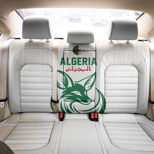 World Football 2026 Algeria Back Car Seat Cover Les Fennecs Desert Fox Pride