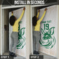 Custom World Football 2026 Algeria Door Cover Les Fennecs Desert Fox Pride