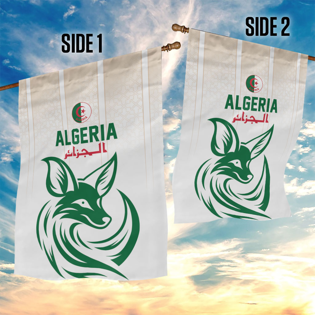 World Football 2026 Algeria Garden Flag Les Fennecs Desert Fox Pride