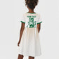 Custom World Football 2026 Algeria Kid Short Sleeve Dress Les Fennecs Desert Fox Pride
