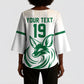 Custom World Football 2026 Algeria Kimono Sleeve Blouse Les Fennecs Desert Fox Pride