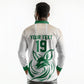 Custom World Football 2026 Algeria Long Sleeve Polo Shirt Les Fennecs Desert Fox Pride