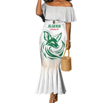 Custom World Football 2026 Algeria Mermaid Dress Les Fennecs Desert Fox Pride