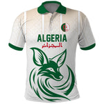 Custom World Football 2026 Algeria Polo Shirt Les Fennecs Desert Fox Pride
