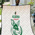 World Football 2026 Algeria Quilt Les Fennecs Desert Fox Pride