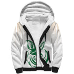 Custom World Football 2026 Algeria Sherpa Hoodie Les Fennecs Desert Fox Pride