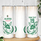 Custom World Football 2026 Algeria Skinny Tumbler Les Fennecs Desert Fox Pride
