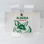 World Football 2026 Algeria Tablecloth Les Fennecs Desert Fox Pride