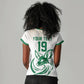 Custom World Football 2026 Algeria Women V-Neck T-Shirt Les Fennecs Desert Fox Pride