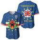 Cabo Verde Tubaroes Azuis Historic Debut 2026 Baseball Jersey Cape Verde Past and Present Flag Motif
