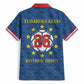 Cabo Verde Tubaroes Azuis Historic Debut 2026 Hawaiian Shirt Cape Verde Past and Present Flag Motif