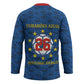 Cabo Verde Tubaroes Azuis Historic Debut 2026 Hockey Jersey Cape Verde Past and Present Flag Motif