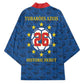 Cabo Verde Tubaroes Azuis Historic Debut 2026 Kimono Cape Verde Past and Present Flag Motif