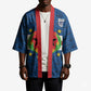 Cabo Verde Tubaroes Azuis Historic Debut 2026 Kimono Cape Verde Past and Present Flag Motif