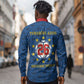 Cabo Verde Tubaroes Azuis Historic Debut 2026 Long Sleeve Button Shirt Cape Verde Past and Present Flag Motif