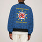 Cabo Verde Tubaroes Azuis Historic Debut 2026 Sleeve Zip Bomber Jacket Cape Verde Past and Present Flag Motif