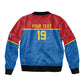 Custom World Football 2026 DR Congo Bomber Jacket Roar of Les Leopards