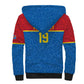 Custom World Football 2026 DR Congo Sherpa Hoodie Roar of Les Leopards