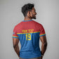 Custom World Football 2026 DR Congo T shirt Roar of Les Leopards