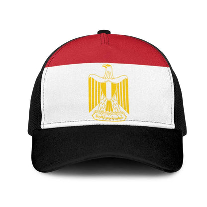 Egypt Baseball Net Cap National Flag Colors - African Pride