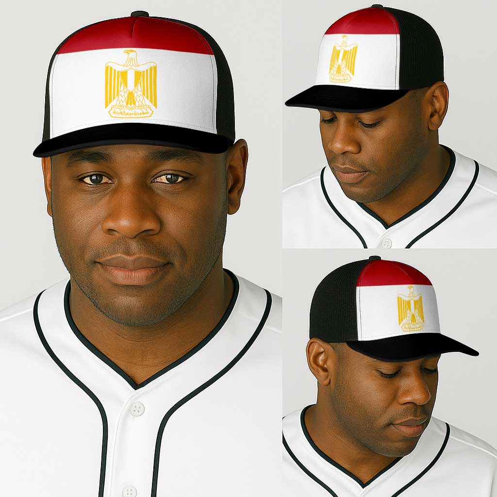Egypt Baseball Net Cap National Flag Colors - African Pride