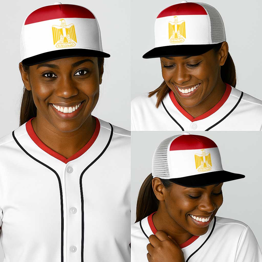 Egypt Baseball Net Cap National Flag Colors - African Pride