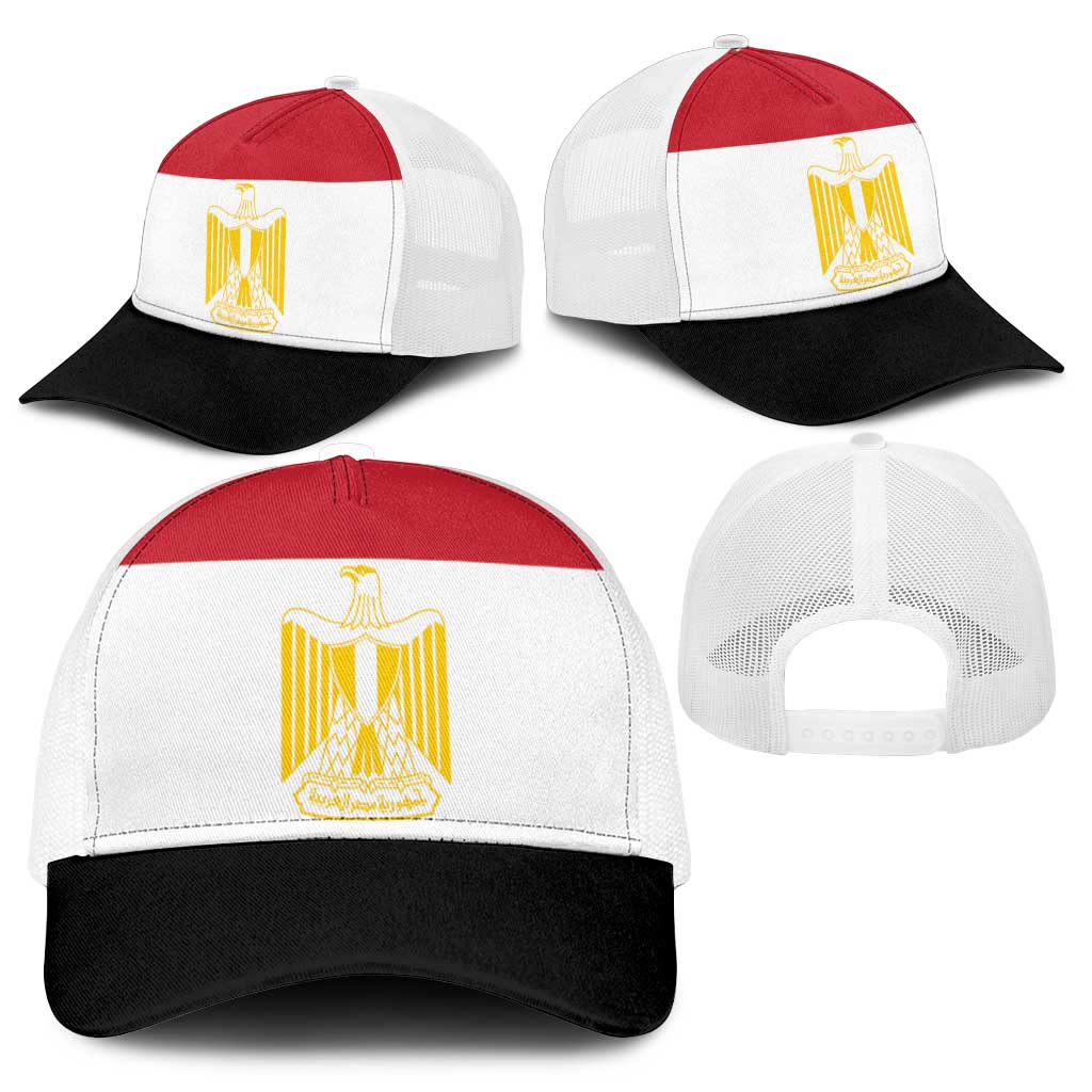 Egypt Mesh Trucker Cap National Flag Colors - African Pride