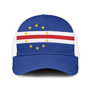 Cape Verde Baseball Net Cap National Flag Colors - African Pride