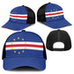 Cape Verde Baseball Net Cap National Flag Colors - African Pride