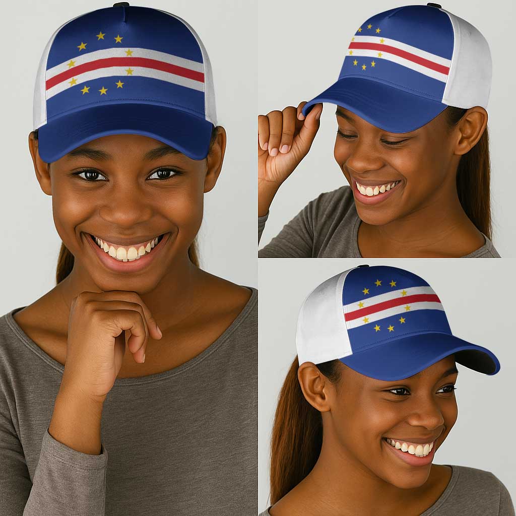 Cape Verde Classic Cap National Flag Colors - African Pride
