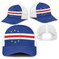 Cape Verde Mesh Trucker Cap National Flag Colors - African Pride