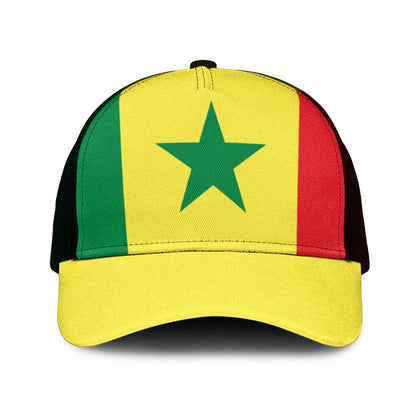 Senegal Baseball Net Cap National Flag Colors - African Pride