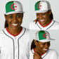 Algeria Baseball Net Cap National Flag Colors - African Pride