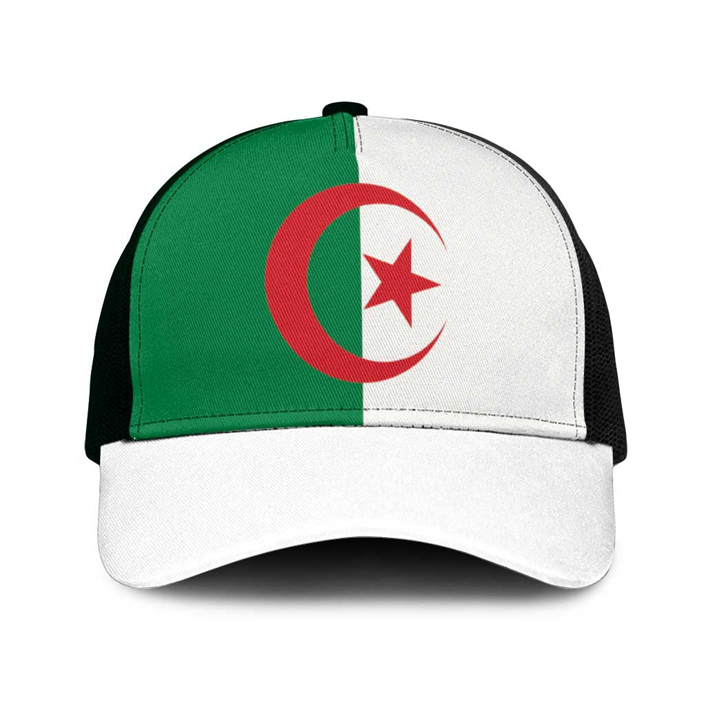 Algeria Mesh Trucker Cap National Flag Colors - African Pride